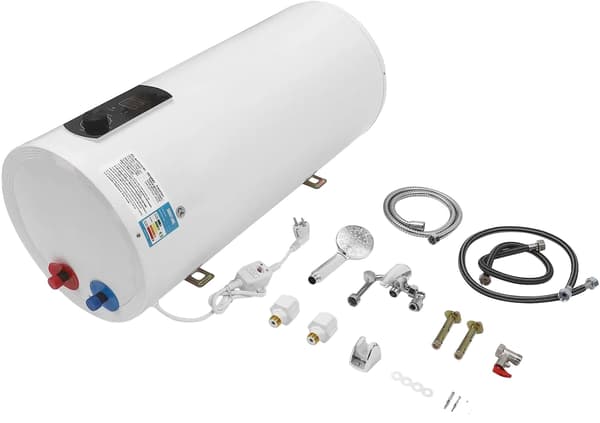 Elektrisk 100L Vandvarmer, 2000W Effekt, 60L Kapacitet, IPX4 Vandtæt, HVID