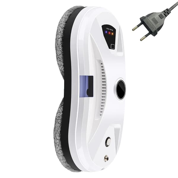 Vinduespudserrobot, Automatisk Vand Spray, Intelligent Navigation, HVID, EU, Ja