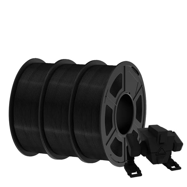 3D-printer filament, høj sejhed, hurtig printning, PLA PLUS Sort