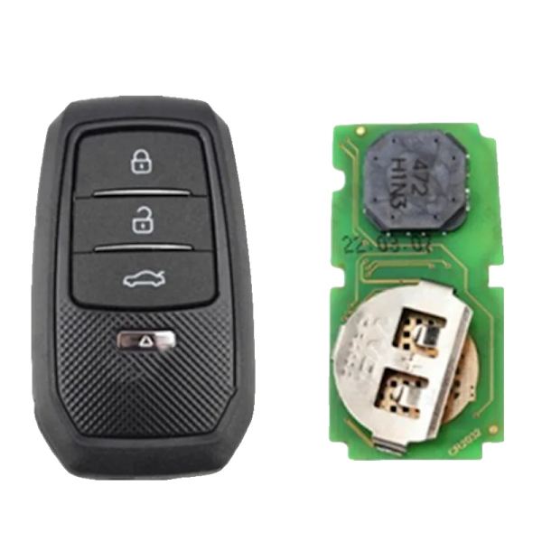 Toyota Smart Key, stöder 4D 8A 4A, nyckelskal ingår