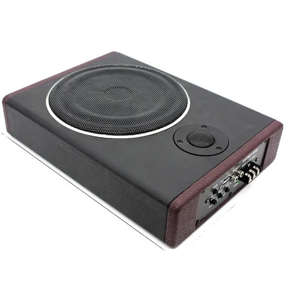 Bilsubwoofer, ultratunn, aktiv A