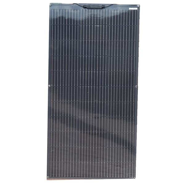 Fleksibel Solpanel, 120W Effekt, 12V Spænding, Høj Effektivitet, Sort 120W