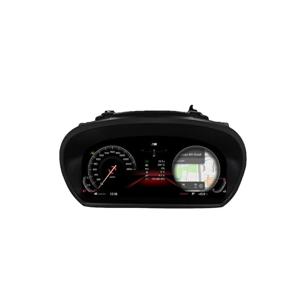 Digitalt Instrument Speedometer Cluster, Høj Opløsning Display, Køretøjs Kompatibilitet, E87 E88 E81 E82(With CarPlay）