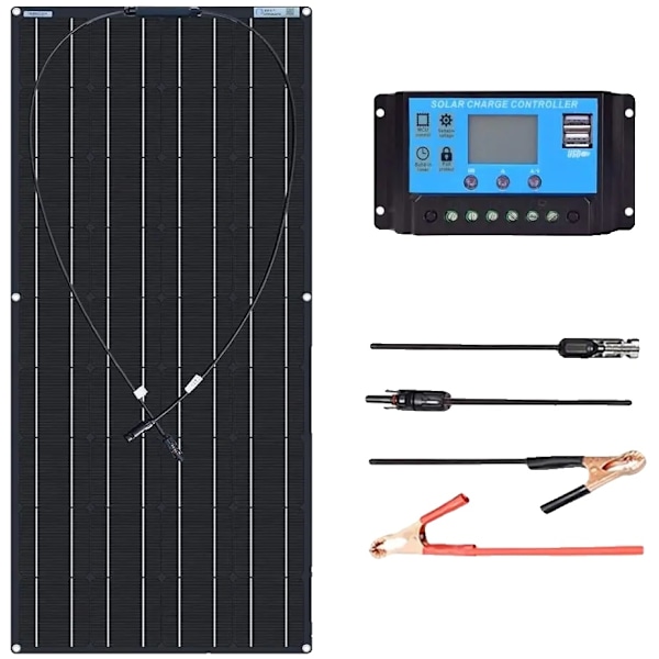 Fleksibelt solcellepanel kit, høj effektivitet, muligheder for 240W og 120W,120W solarkit 120W solar kit 120W solar kit