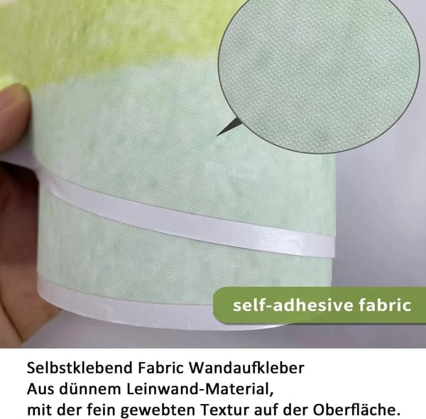 Seinätarra, Boho-tyyli, Helppo irrottaa ja liimata, MONI, XL