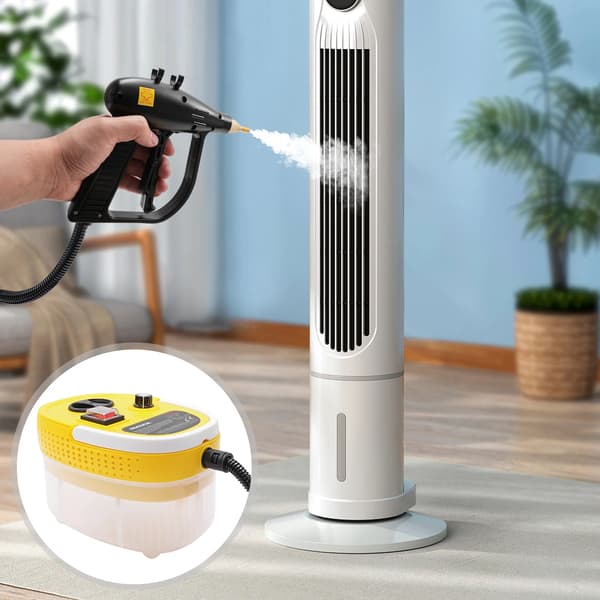 Ångtvätt, 2500W Effekt, Justerbart 6-växelsystem, Gul, 220 V, EU