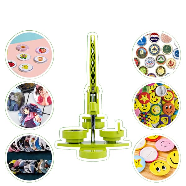 Badge Pin Maker, 32mm Størrelse på Form, Fuldstændig DIY Sæt