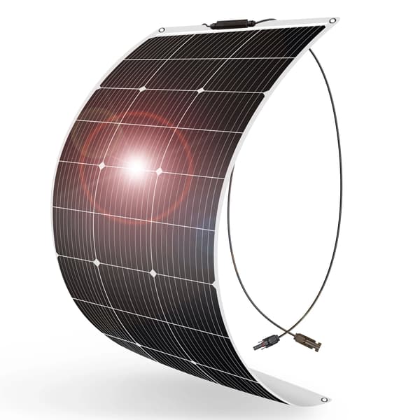 Fleksibel Solpanel, Høj Effektivitet 100W Output, Nem Installation, 100W