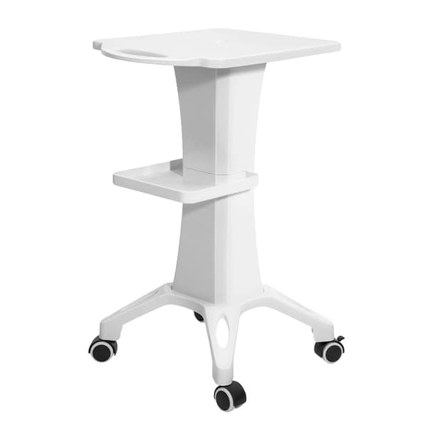 Hårsalongsvagn, Lättvikts ABS-material, Maximal belastning 50 kg,VIT