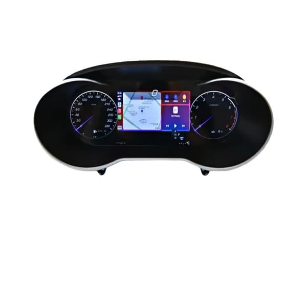 Digital Dashboard Klynge, Flersproget Support, Tilpasselig Visning, sort