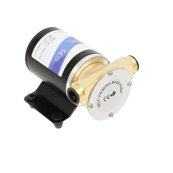 Vandpumpe, 30L/min flowhastighed, 120W effekt, 12V, sort, EU