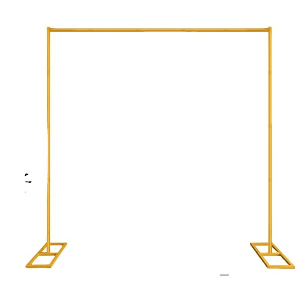 Bryllupsbue, Metal Konstruktions, Nem Samling, Guld, 3m*3m