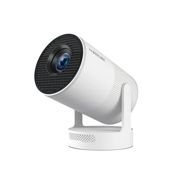 Bærbar projektor, automatisk kalibrering, Bluetooth-forbindelse, HY300 Ultra-Hvid, EU Stik