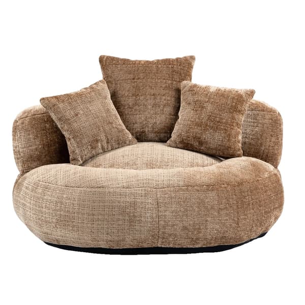 Lat Soffhängare, Hållbar Komfort, Mångsidig Design, Kaffe, En Säte-c
