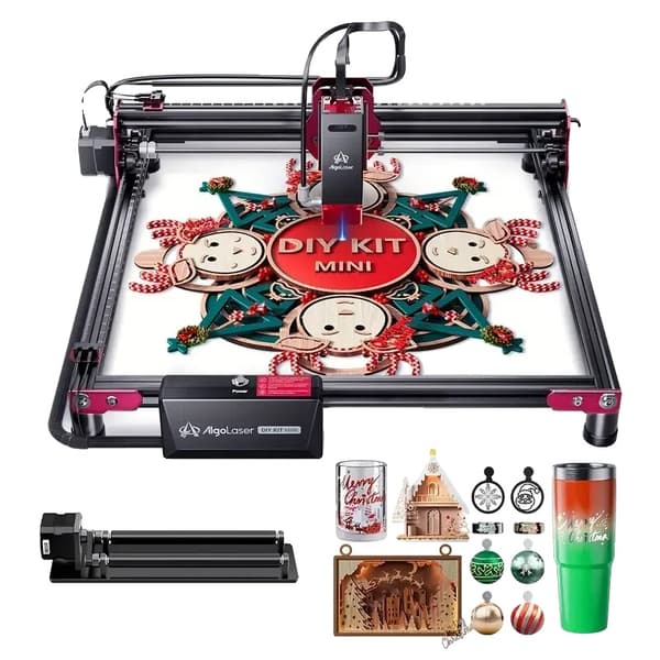 AlgoLaser DIY Kit Mini 5W, Hurtig gravering hastighed, Brugervenlig opsætning, GØR DET SELV KIT mini 5W 3