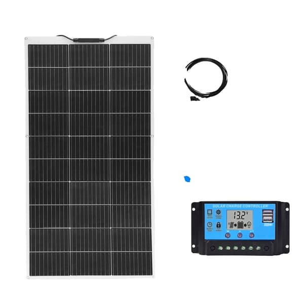 Fleksibel Solpanel, Høj Effektivitet, Off-Grid Kompatibilitet, 12V100W solarkit