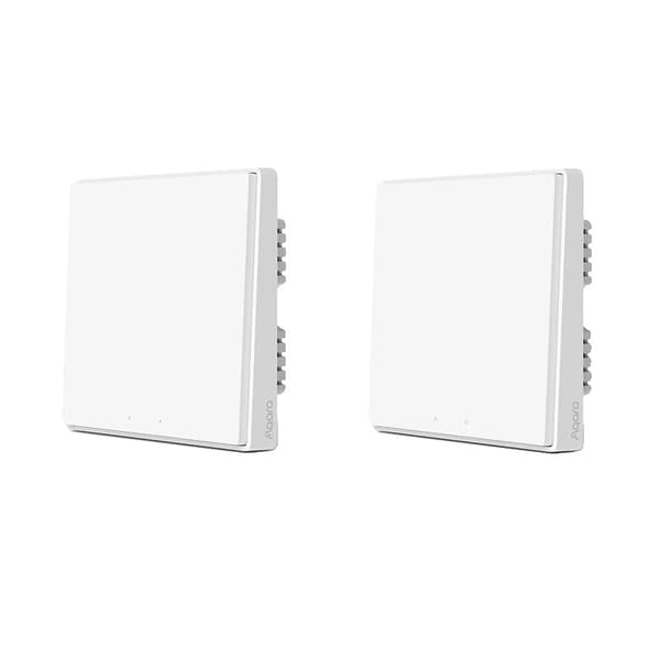Smart Väggbrytare, ZigBee Teknik, Fjärrkontrollfunktioner, Röd