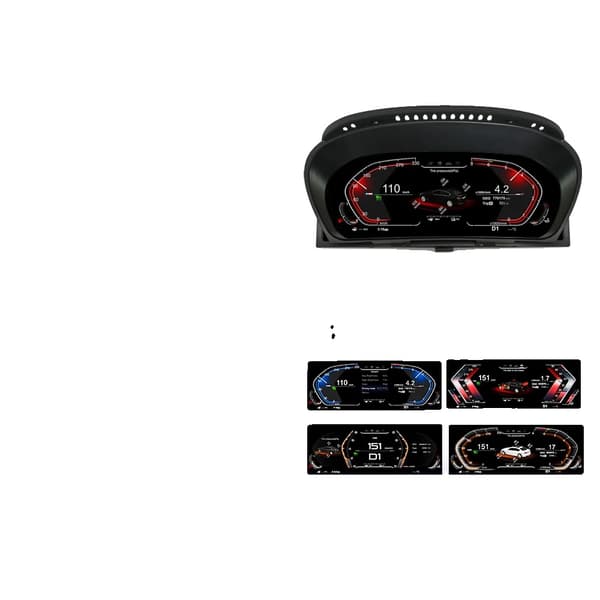 Digitalt instrumentpanel, Digital hastighetsmätare, Fordonsdiagnostik, X6 E71 OM