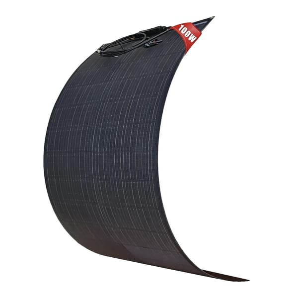 Fleksibel Solpanel, Høj Effektivitet, Holdbar Konstruktion, 1stk 100w panel