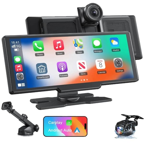 Bil Dash Cam, Trådløs Forbindelse, Forbedret Visningsoplevelse, 4K DVT-kamera
