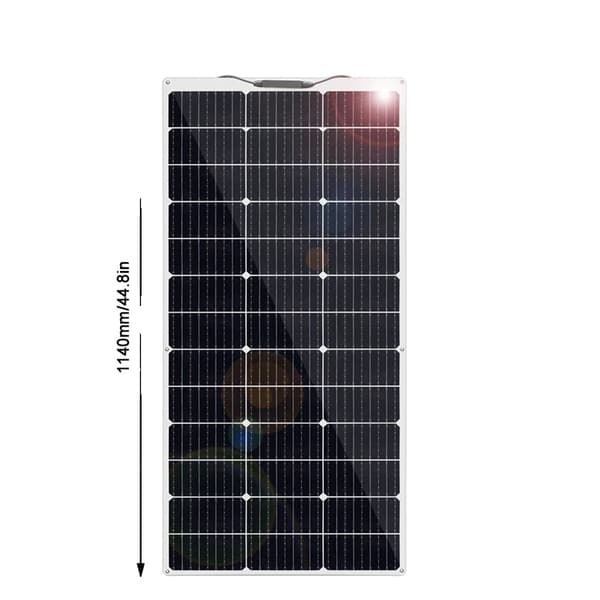 Flexibel solpanel, 140W effektuttag, kompakta dimensioner, 140w 1140x530mm-a
