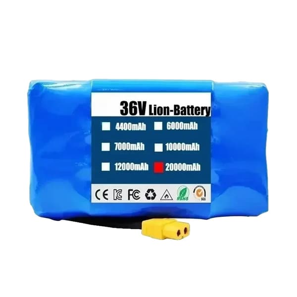 Batteripack, 7000mAh kapacitet, lättviktig design, 20000mAh