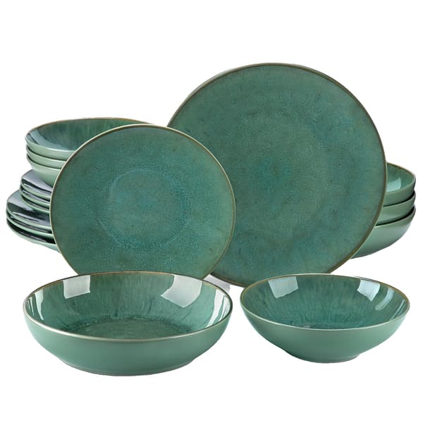 Servisesæt, Elegant Design, Holdbar Keramisk Konstruktion, 16 PCS