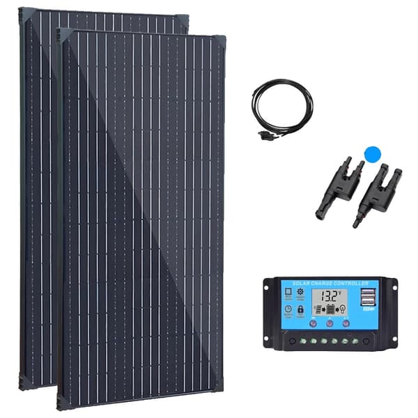 Solpanel, Lättviktig Design, Enkel Installation, 300w kit