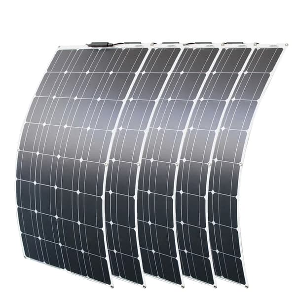 Solpanel, Monokristallin, Flexibel Design, 500w solpanel