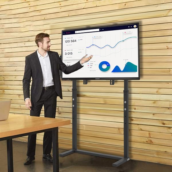 TV-ställ, höjdjusterbart, fristående