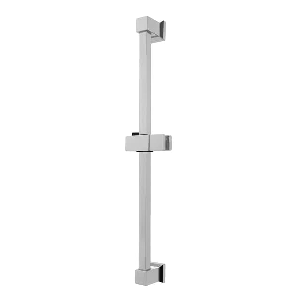Bruseglidebar, Justerbar Højde, 180° Drejelig Holder, HVID