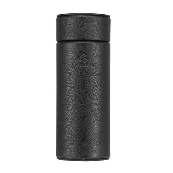 Cigar Etui, Cedertræ, Læderkonstruktion, Sort