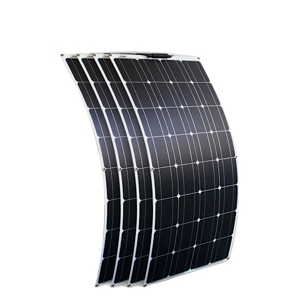 Flexibelt solpanel 100W, Hög Effektivitet, Lättviktig Design,400 watts solpanel 400w solar panel 400w solar panel