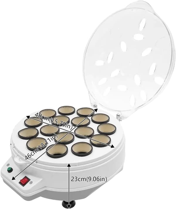 Poolbollsrengörare, Elektrisk drift, Tyst prestanda, VIT