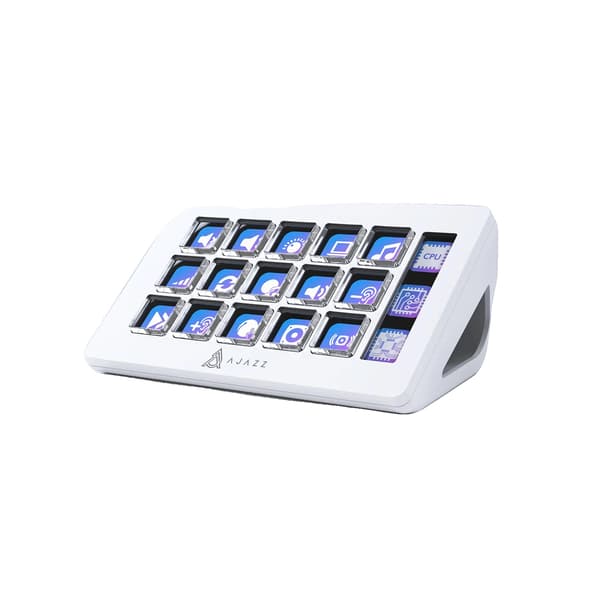 Makro Konsol, Programmerbare Funktioner, Visuelt LCD Display, HVID