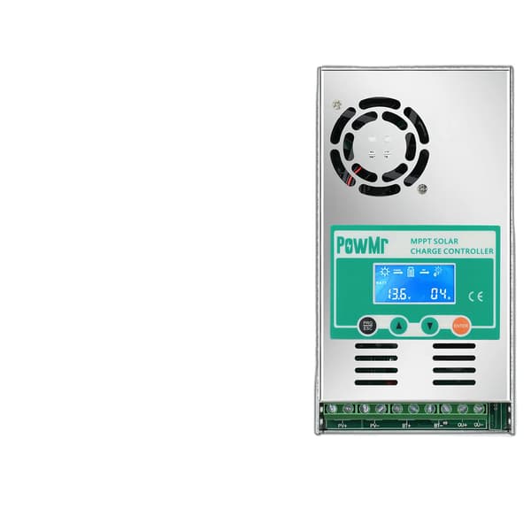 PowMr Solarbatterikontroller, MPPT 60A, Automatisk Spänningsdetektering,MPPT 60A
