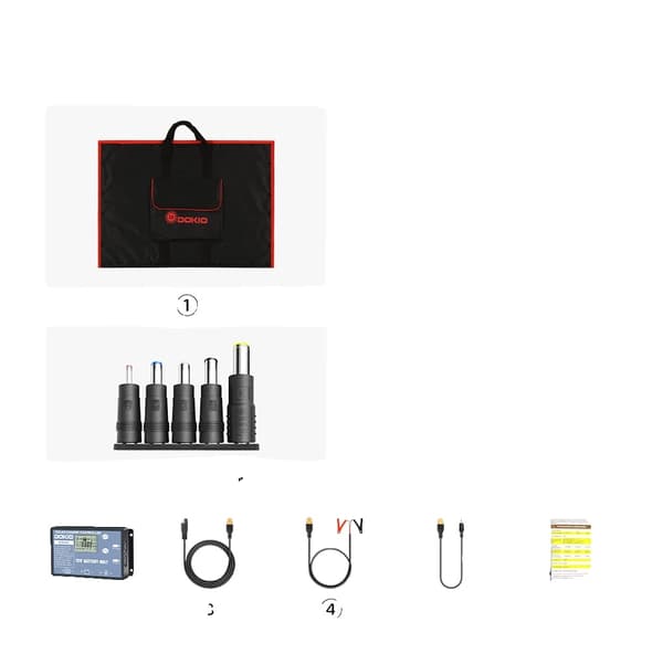 <Sollpanelkit, Bärbar Design, Hög Effektivitet>, 195w