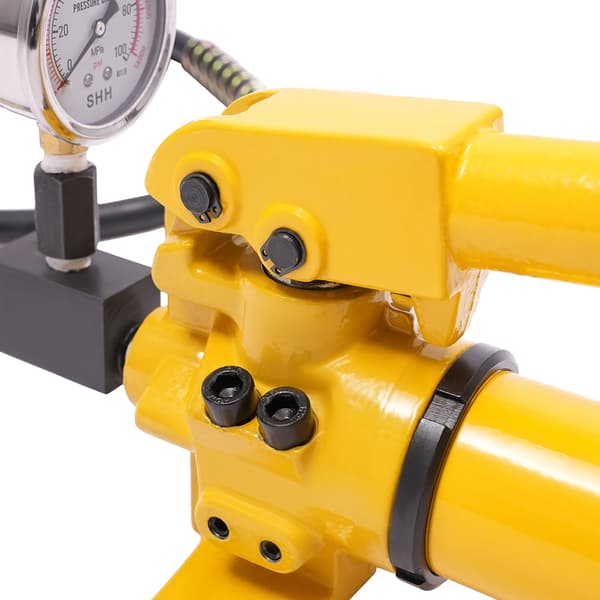 Hydraulisk Pumpe, 700 bar Tryk, Holdbar Støbejernskonstruktion, Gul