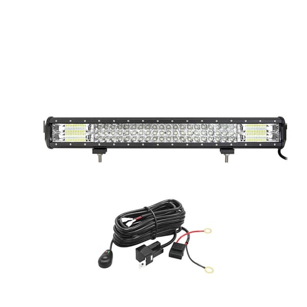 LED-ljusramp, kombinationsstråle, hållbar konstruktion, 324w med kabelkit