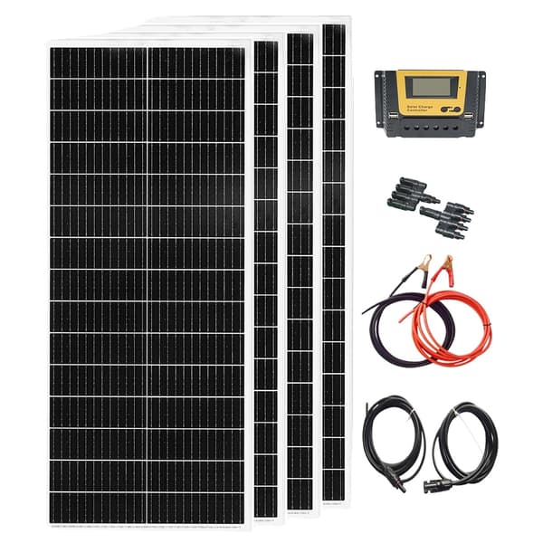Solpanel, Hög Effektivitet, Mångsidiga Tillämpningar, 12V 400W kit