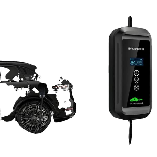 EV-laddare, 11KW effektutgång, justerbar ström, Typ2
