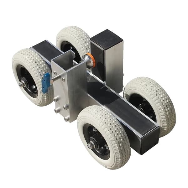 Bordplade Transportvogn, 200 kg Kapacitet, Rustfrit Stål Konstruktion
