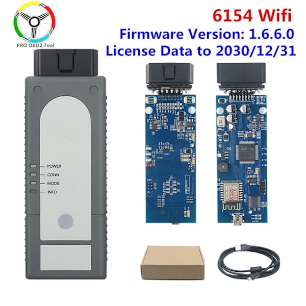 Bildiagnostiskt verktyg, Bluetooth-anslutning, WIFI-stöd, 6154 V166 6154 V1.6.6 6154 V1.6.6