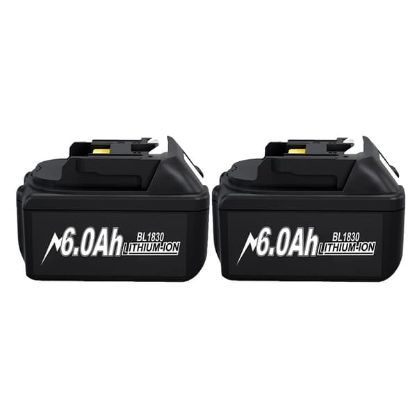 Litiumioniakku, 18V, 6000mAh kapasiteetti, 2BAT