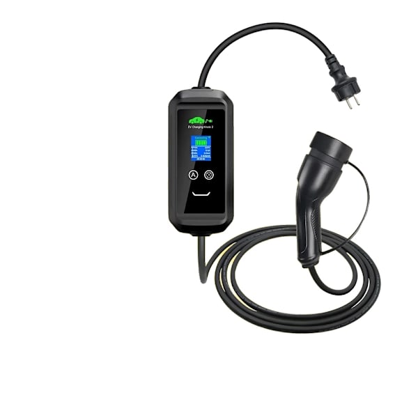 Bærbar EV-lader 3,6KW, Justerbar Strøm, Bluetooth & WiFi Forbindelse,3,6KW Total 5M 3.6KW Total 5M 3.6KW Total 5M