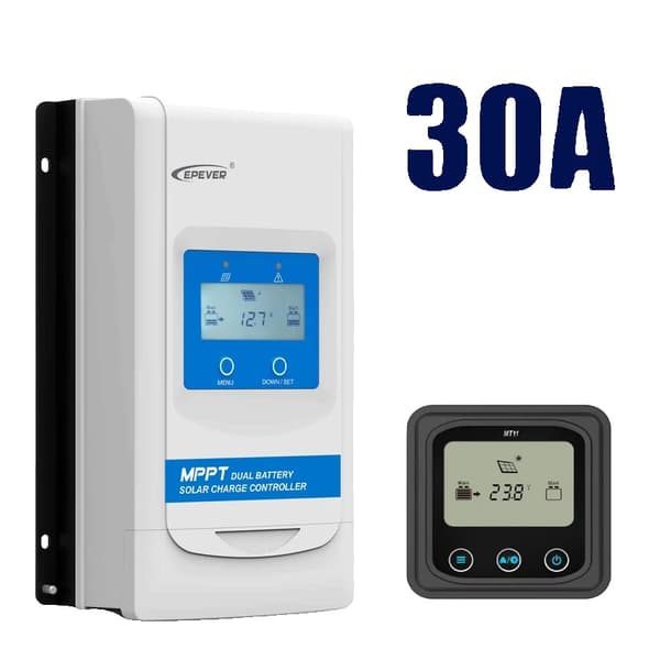 Solcellsregulator, Maximal Effektspårning, Dubbel Batteristöd, DR3210N MT11