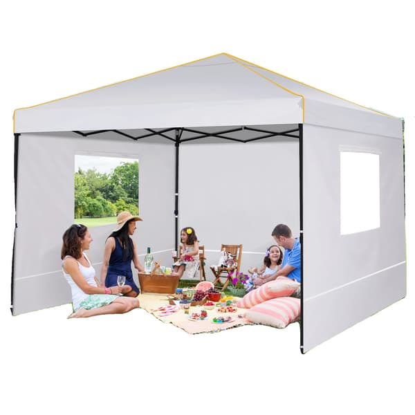Gazebo, Vandtæt, Nem montering, Hvid