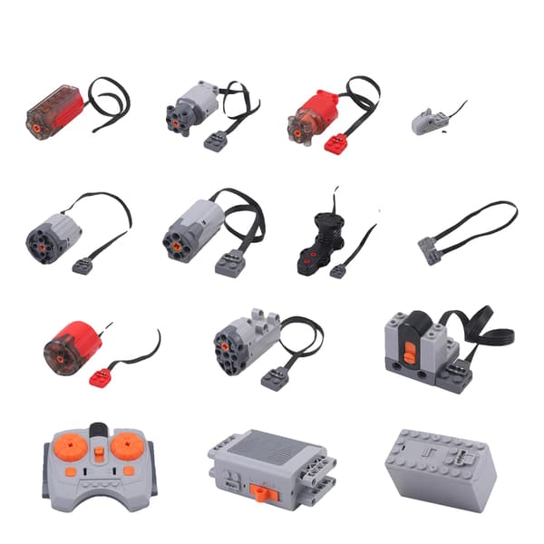 RC Byggsats, Motoriserade Komponenter, Modulär Design, 14pcs