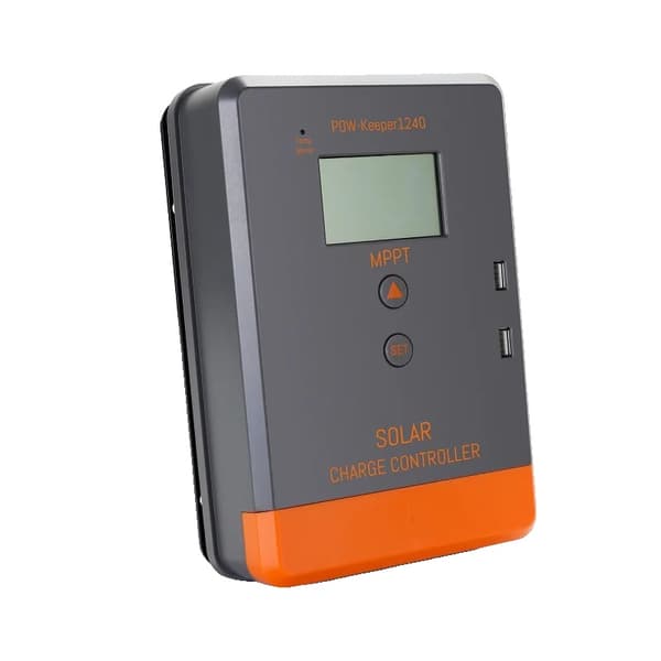 Solcellsregulator, 40A kapacitet, LCD-display, 40A 100V, 12V 24V Bil