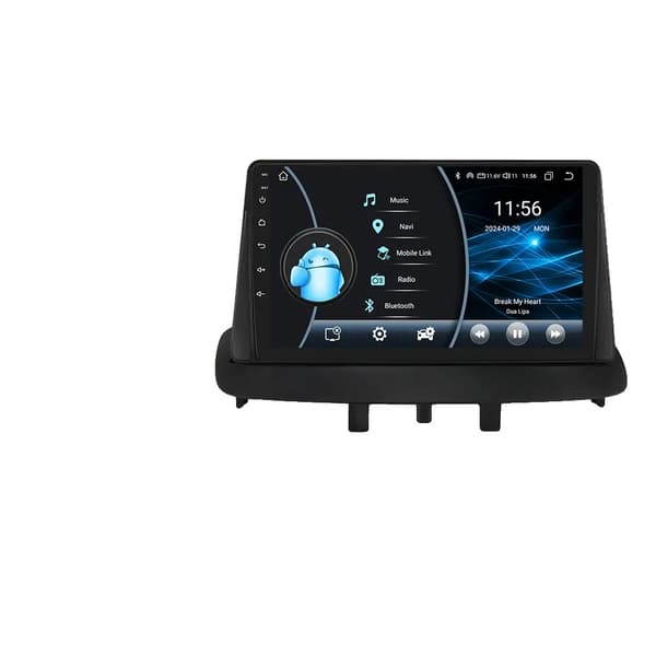 Bilradio, Touchscreen, Multimediafunktioner, Kompatibel med Renault Megane 3 2008 - 2014, W5-4G 8Core-4G 64G